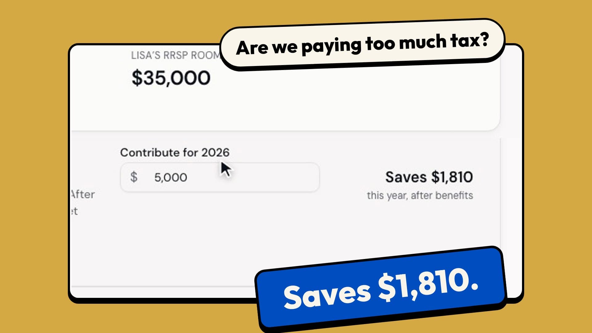 Is a young family paying too much tax? The Tax Lab on their 2026 income tax, a contribution to Lisa’s RRSP, and what it saves in tax and child benefits.